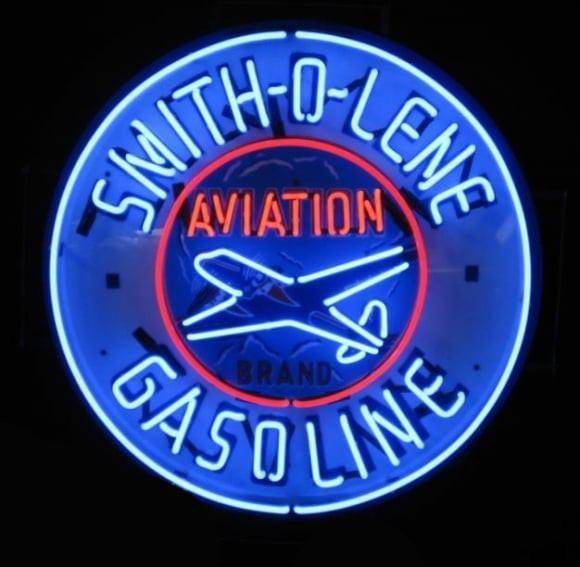 Oil and Gasoline Neon Signs